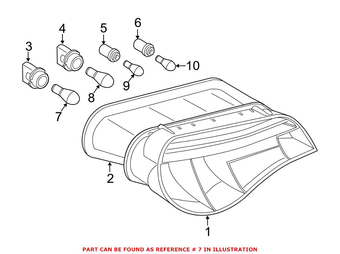 BMW Light Bulb (Turnsignal / Park) 63217160897